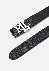 Lauren Ralph Lauren BELT MEDIUM - Diržas - black/black