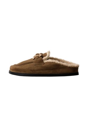 JOIA PARIS, MULES À ENFILER JOIA - Chaussons - khaki- vert