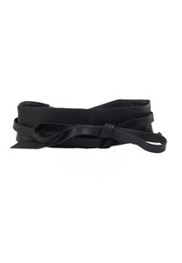LEATHER - Jostas siksna - black