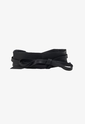 LEATHER - Waist belt - black