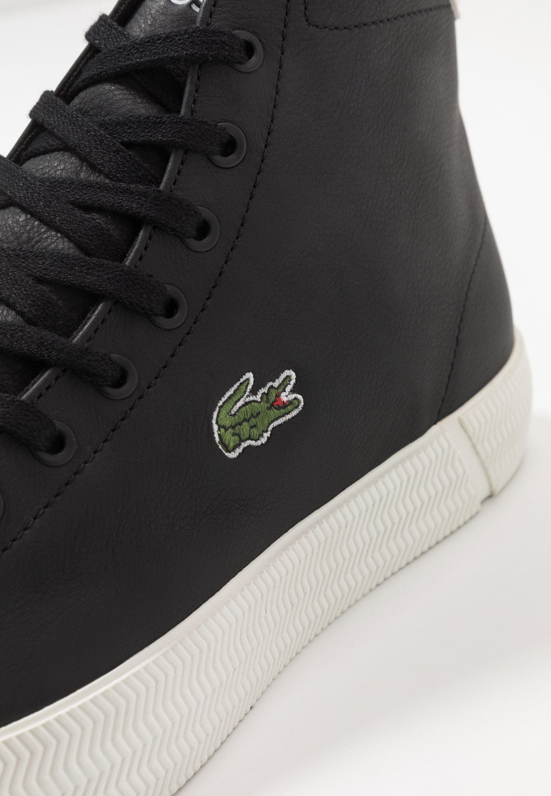 lacoste high top trainers