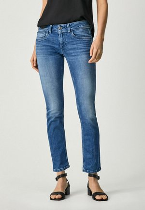 Jean droit - blue denim