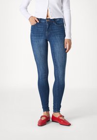 ONLY ONLPOWER PUSHUP  - Testhezálló fazon - dark blue denim