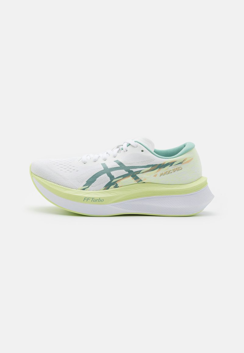 ASICS MAGIC SPEED - Tenisice za cestovno trčanje - white/celadon