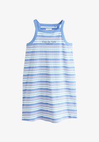 Sélectionné, blue pink stripe