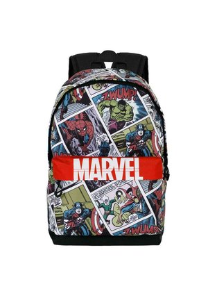 SUPERHEROES MARVEL DC HIGH SCHOOL - Schooltas - rojo