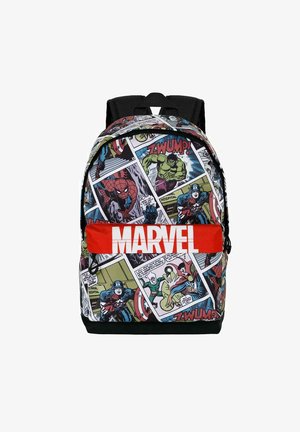 SUPERHEROES MARVEL DC HIGH SCHOOL - Mochila escolar - rojo
