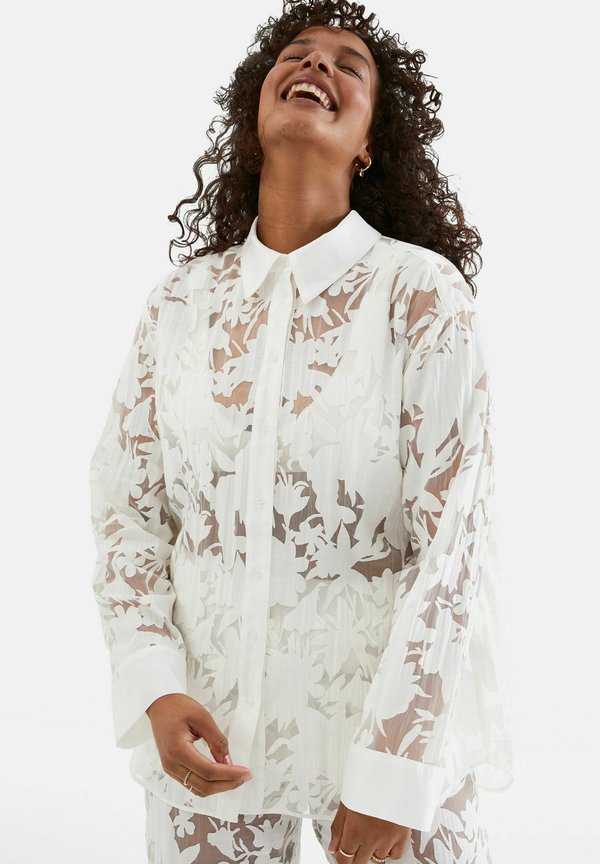 MÖNSTRAD - Hemdbluse