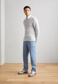 Melvin & Hamilton JEFF 28 - Stringate - sky blue/white/natural