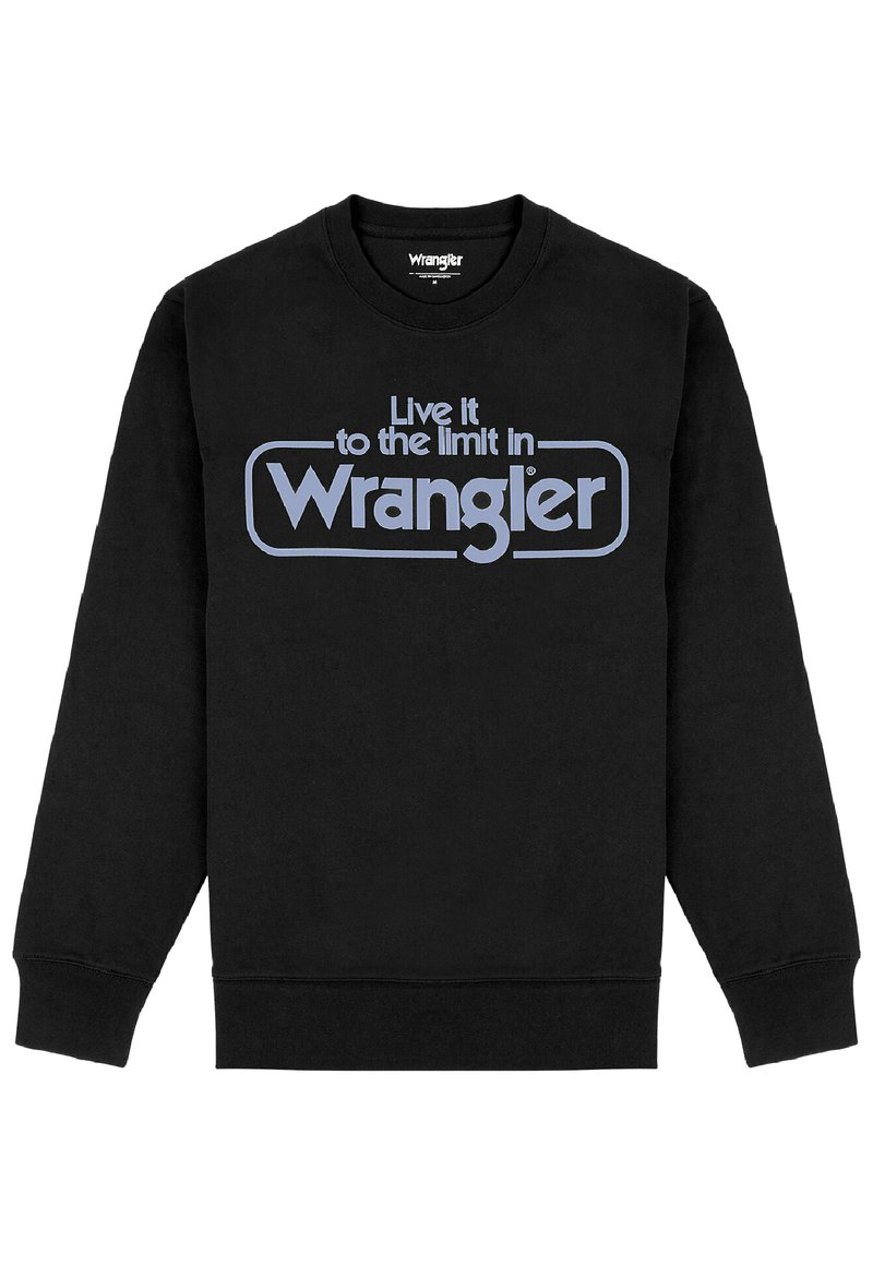 Wrangler Sweater zwart Wrangler Sweater zwart