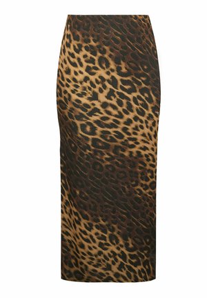 Yours Clothing, WOMEN'S MAXI SKIRTS - Maxirok - brown
