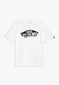 Vans Triko s potiskem - white/black