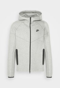 TECH FLEECE - Felpa con zip -  grey heather/black