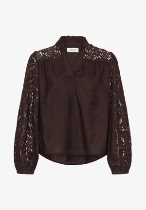 Cream, CRLISELIN - Blouse - chocolate plum