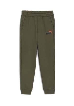 ESSENTIALS+ TWO-TONE LOGO  TRAININGS - Pantalones deportivos - dark olive