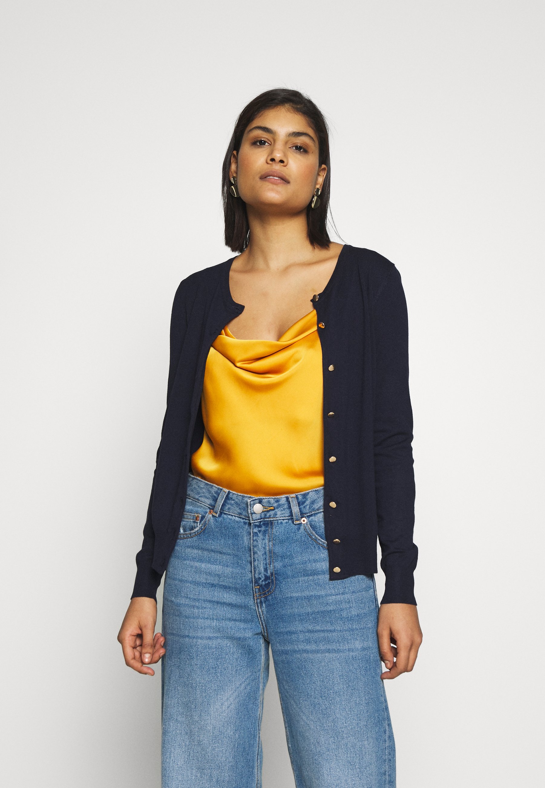 dorothy perkins navy cardigan