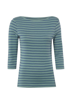 brookshire, BROOKSHIRE SHIRT - Langarmshirt - lind blau