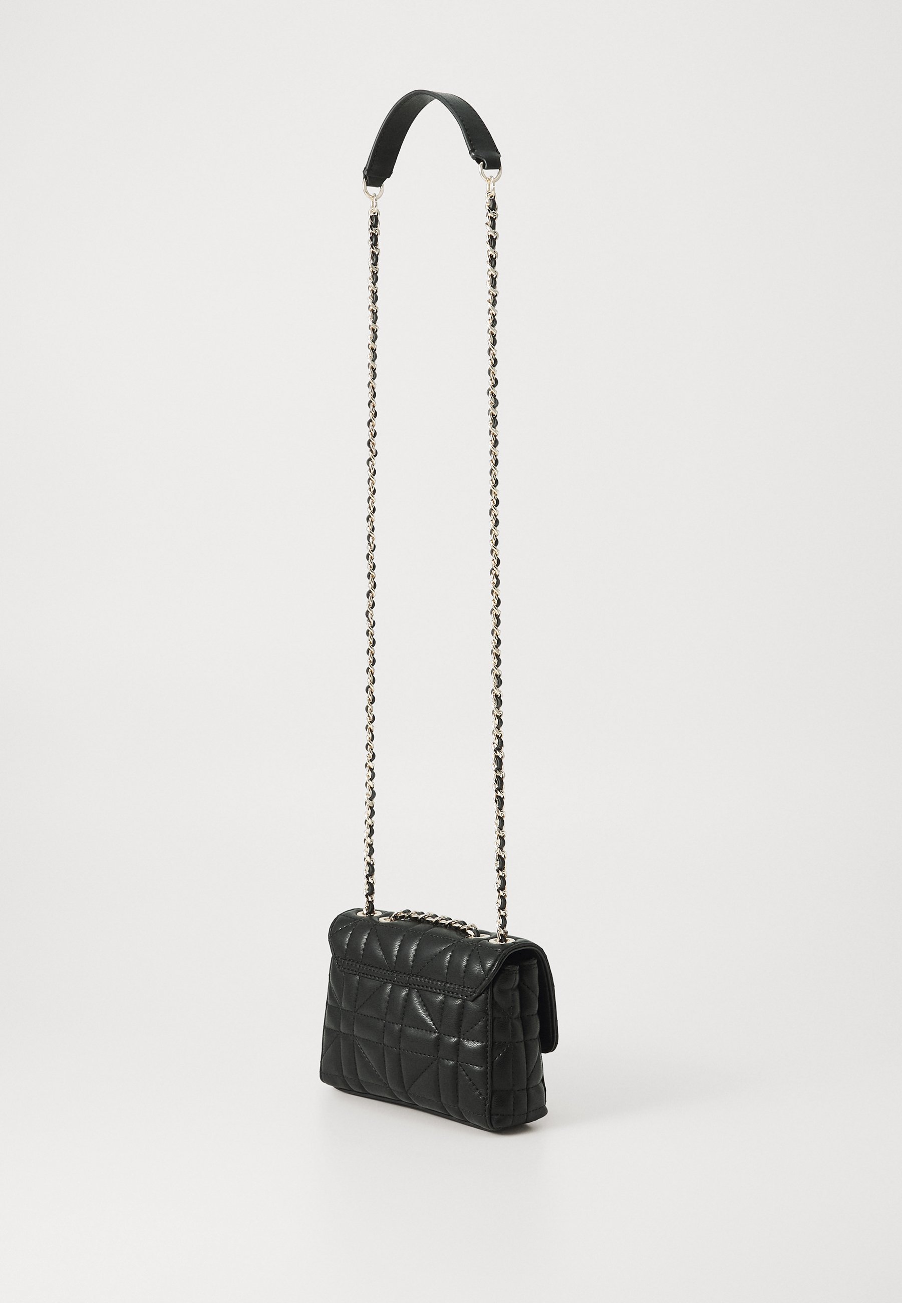 ショルダーバッグ・ポシェット Guess EDITAEDITA Quilted Crossbody Flap Bag HP1A3A37 Guess EDITA MINI FLAP - Cross body bag - black - Zalando