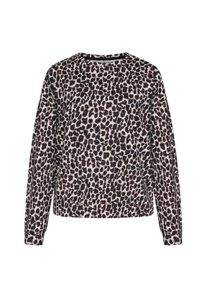 Betty Barclay, BETTY BARCLAY MIT RUNDHALSAUSSCHNITT SWEATPULLOVER - Sweater - schwarz beige