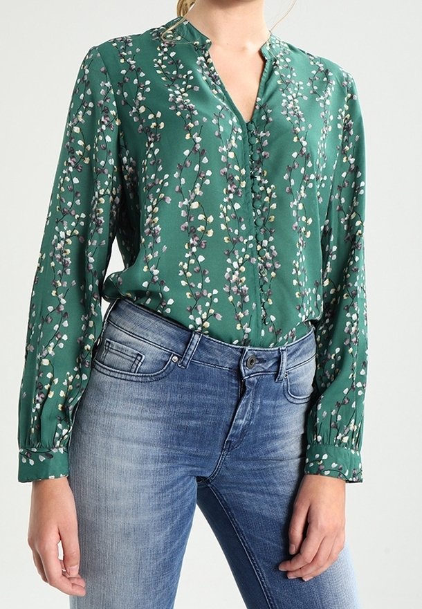 ONLY Blouse - dark green