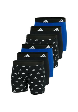 6 PACK - Boxerbriefs - schwarz weiß blau