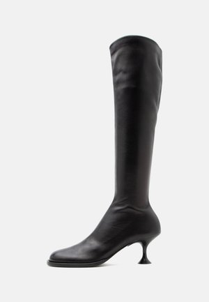 Sergio Rossi, BOOT - Overknee laarzen - black