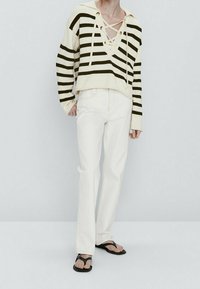 Massimo Dutti Strickpullover - beige