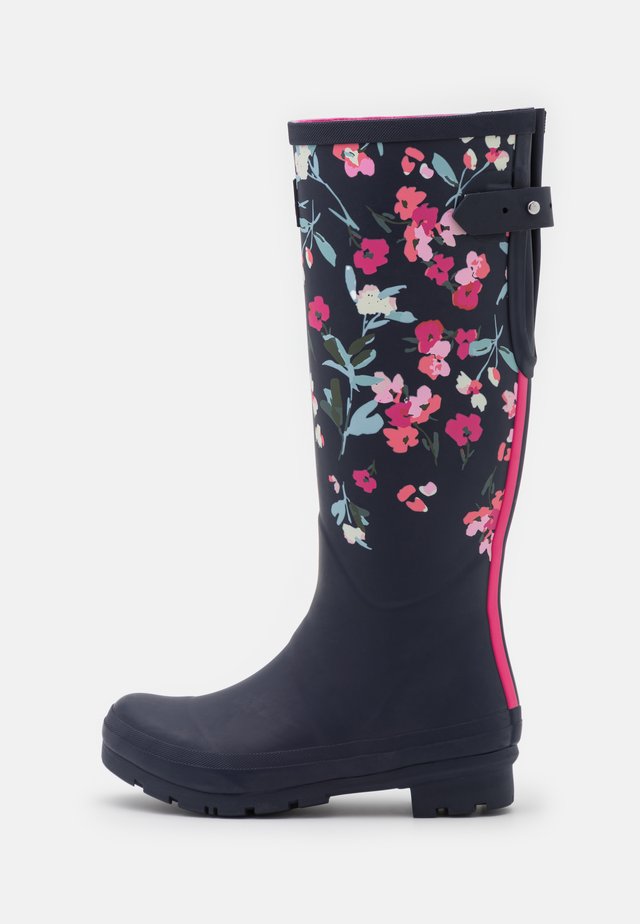 WELLY PRINT - Bottes en caoutchouc - navy