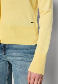 Lindex ANNA - Kardigán - light yellow