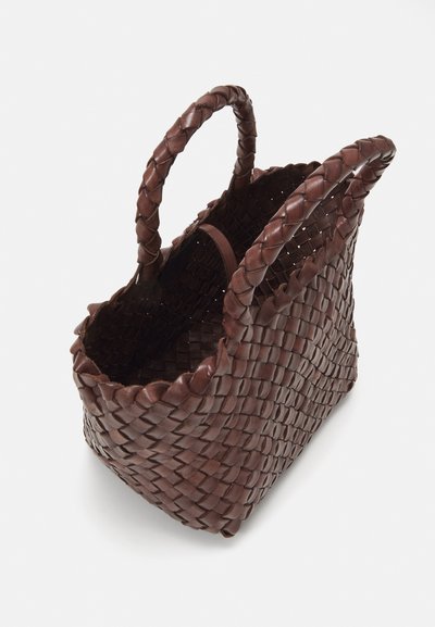 Liffner MINI BASKET - Ručna torba - dark brown