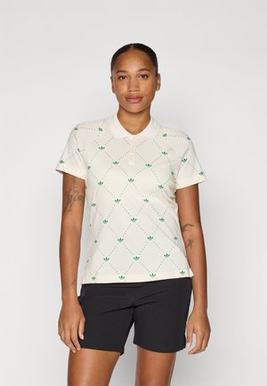 Polo shirt - white green