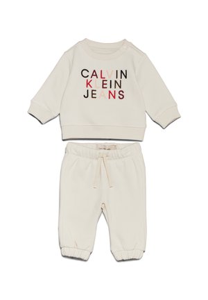 CITY LOGO UNISEX SET - Pantalones - whitecap gray