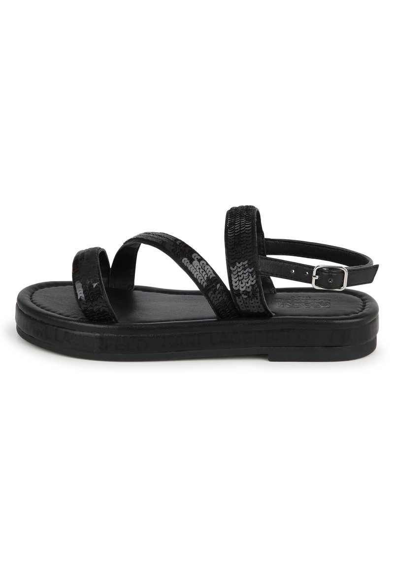 KARL LAGERFELD KIDS - Sandali - black, Povečajte