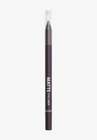 Gosh Copenhagen GOSH MATTE EYE LINER - Eyeliner - black violet