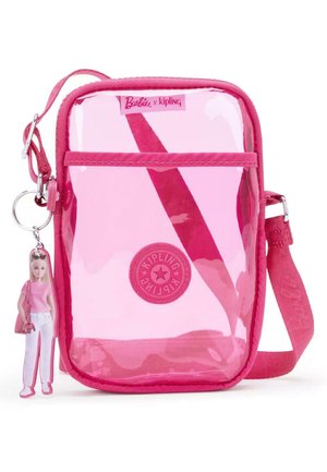 Kipling TALLY X BARBIE, - Olkalaukku - power pink transpant