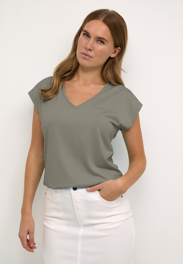KALISE - Basic T-shirt - vetiver