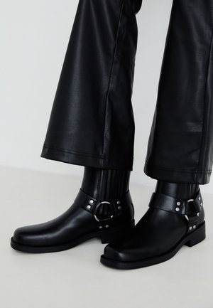 ONLY SHOES Bottines de cowboy / motard - black