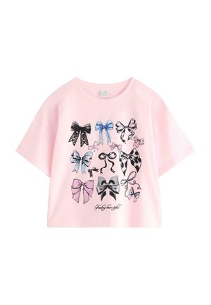 CROPPED - T-shirts print - light pink