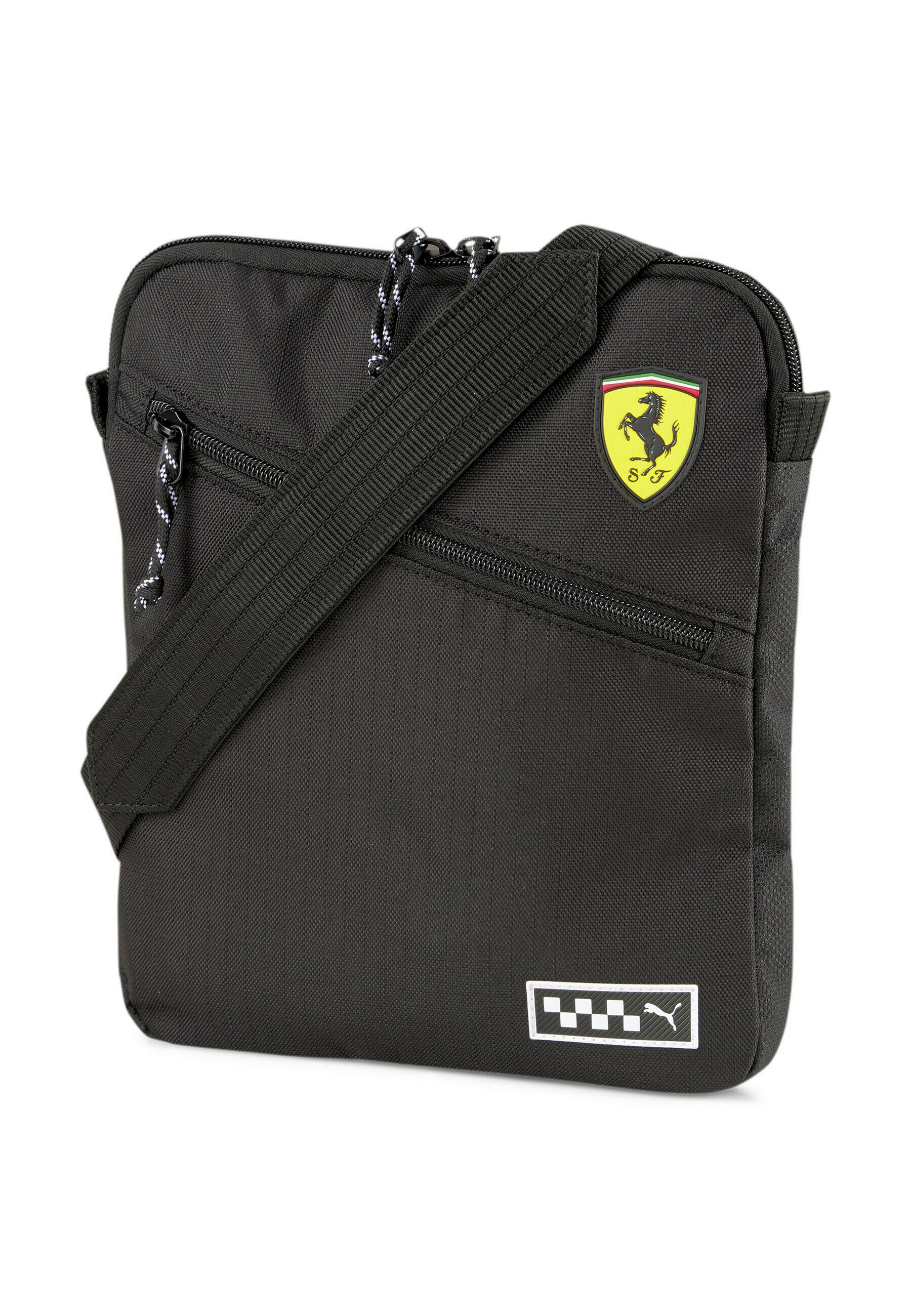 Puma SCUDERIA FERRARI - Borsa a tracolla - puma black/nero - Zalando