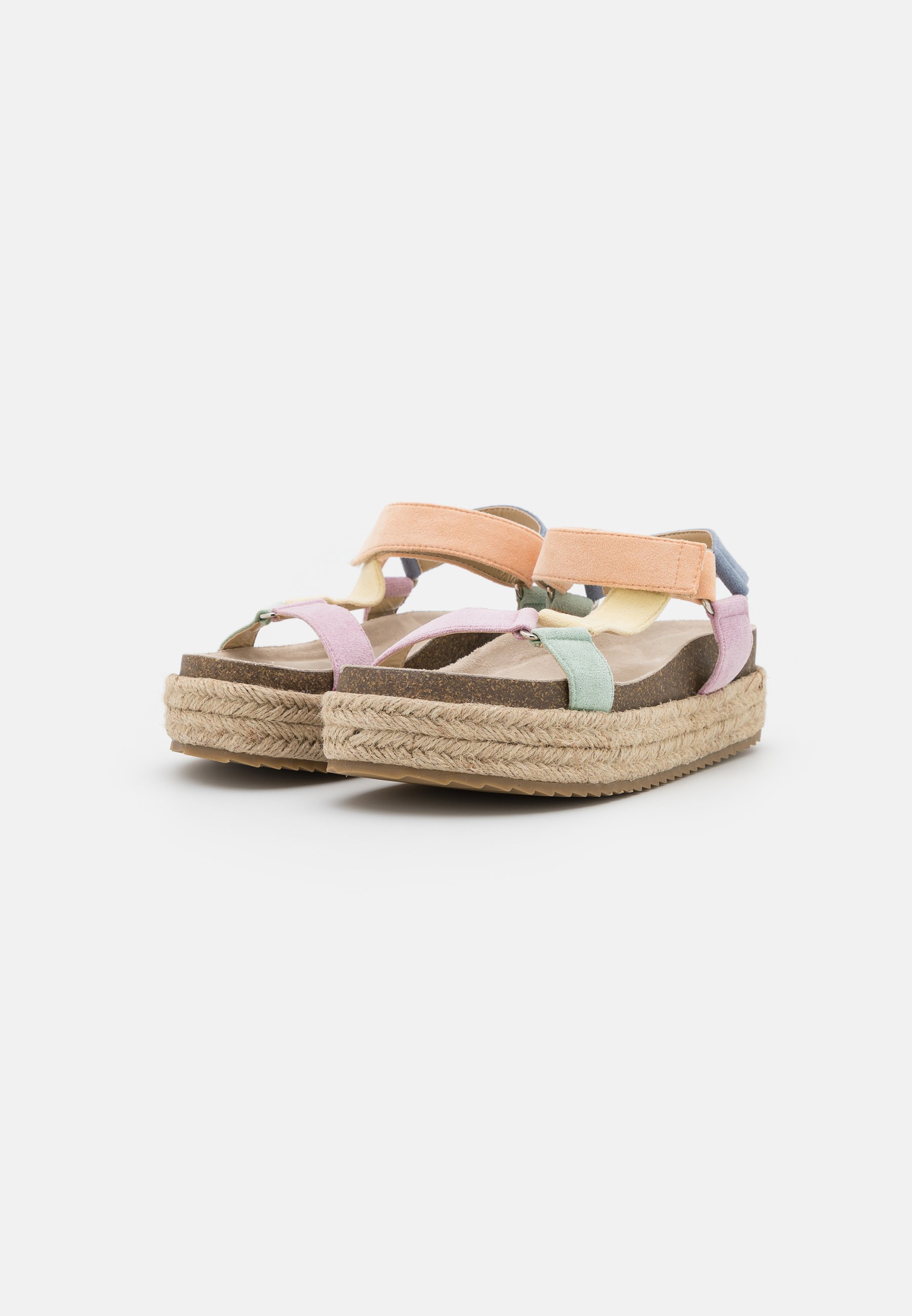 Emmshu KYRA - Sandalias con plataforma - multicolor - Zalando.es