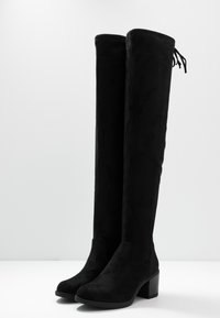 Anna Field Stivali sopra il ginocchio - black