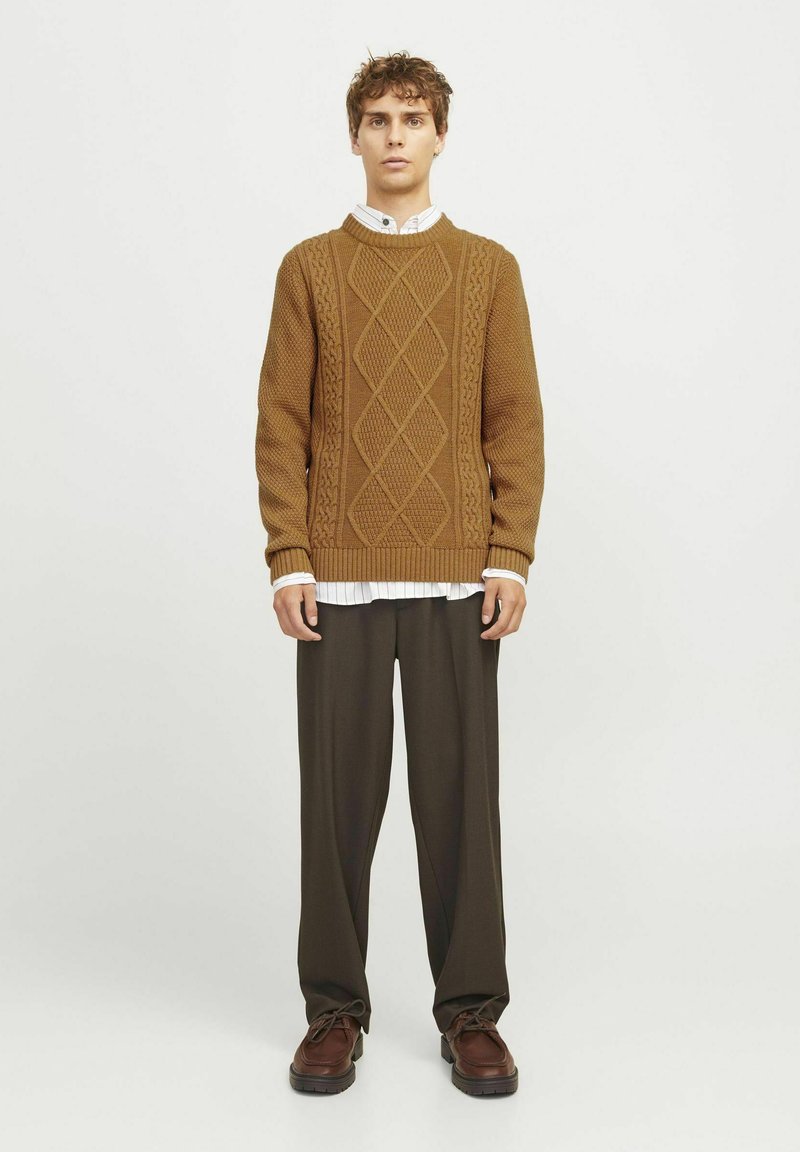 Jack & Jones PREMIUM Trui lichtbruin