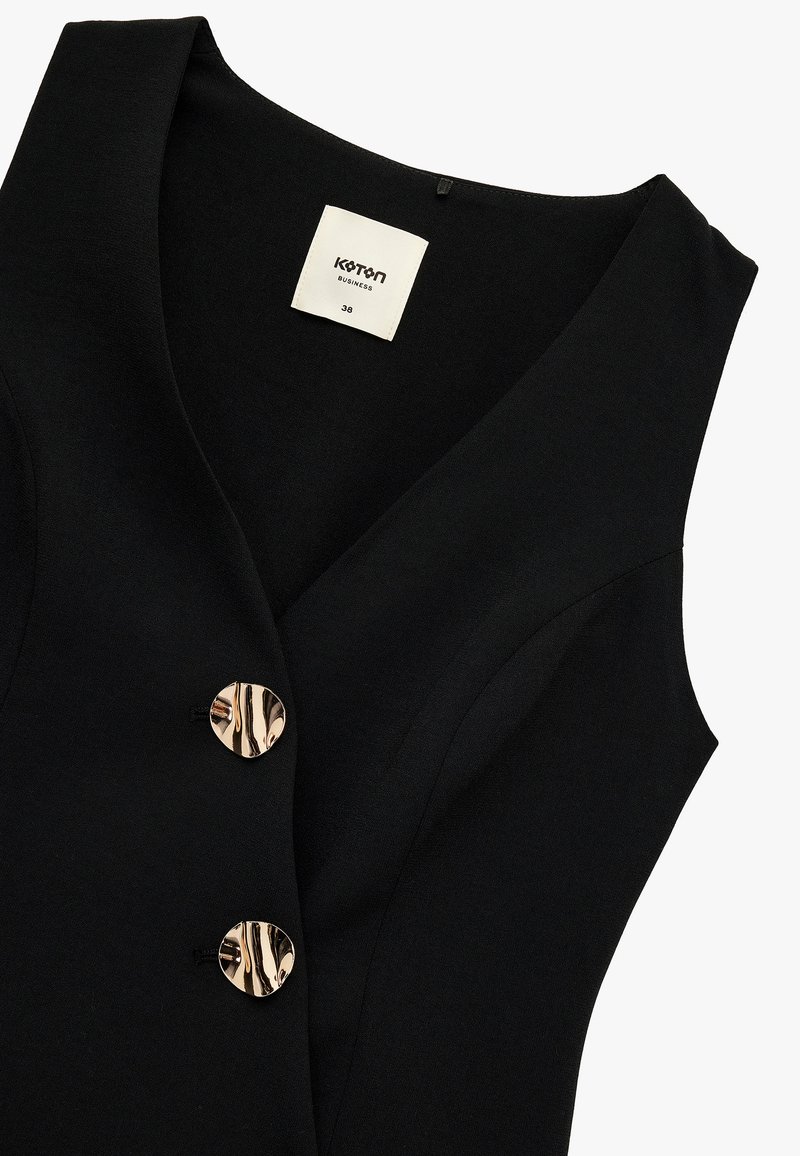 Koton CROSS NECK Weste black/schwarz Zalando - Main Image