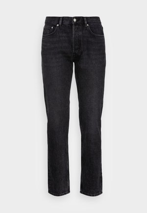 Vaqueros rectos - black denim