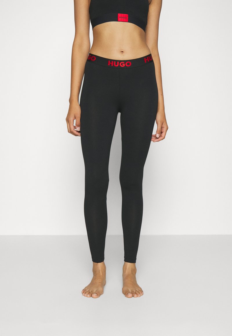 HUGO SPORTY LOGO LEGGINGS Pyjama bottoms black Zalando.ie