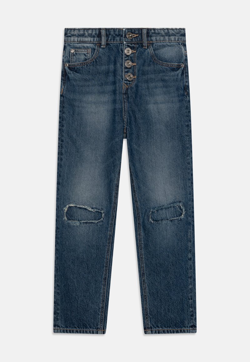 Vingino - CHIARA DAMAGE - Sirgete säärtega teksad - blue denim, Suurenda