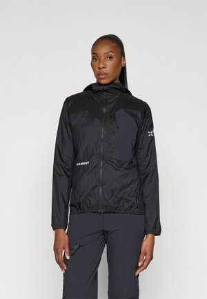 EIGER NORDWAND ADVANCED HOODED JACKET WOMEN - Větrovka - black