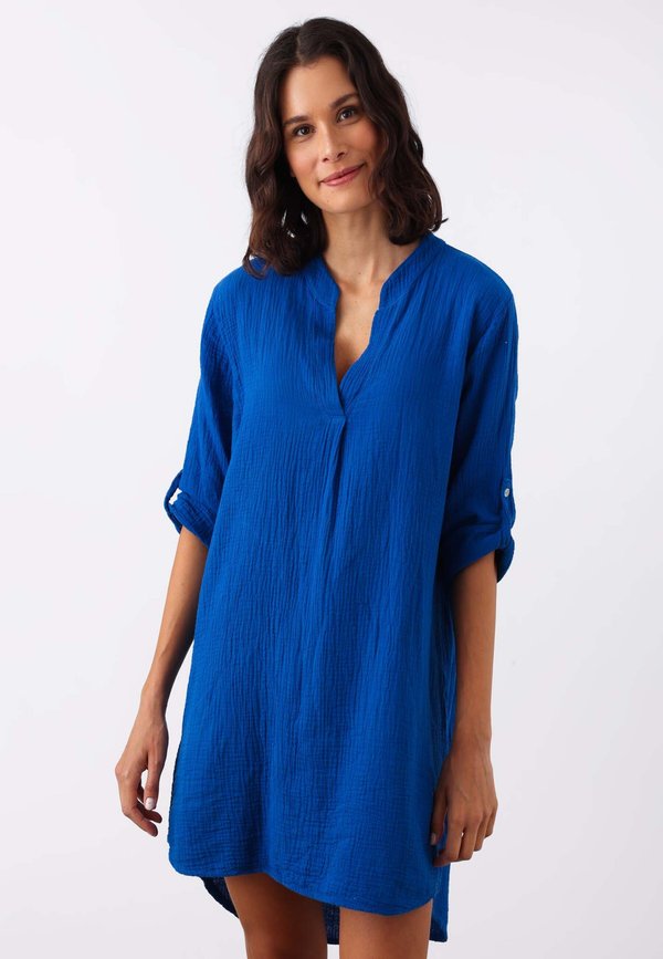 MUSSELIN  - Freizeitkleid - blau