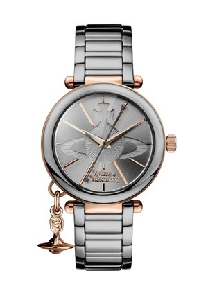 QUARZ KENSINGTON - Uhr - silber   roségold