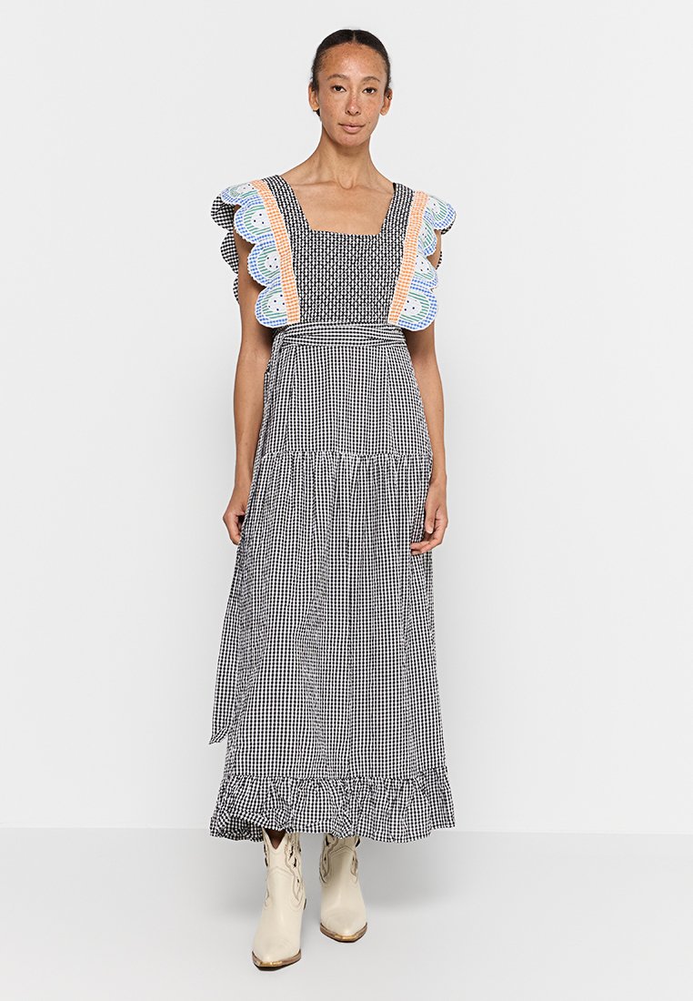 Stella Nova Maxi-jurk zwart Stella Nova Maxi-jurk zwart
